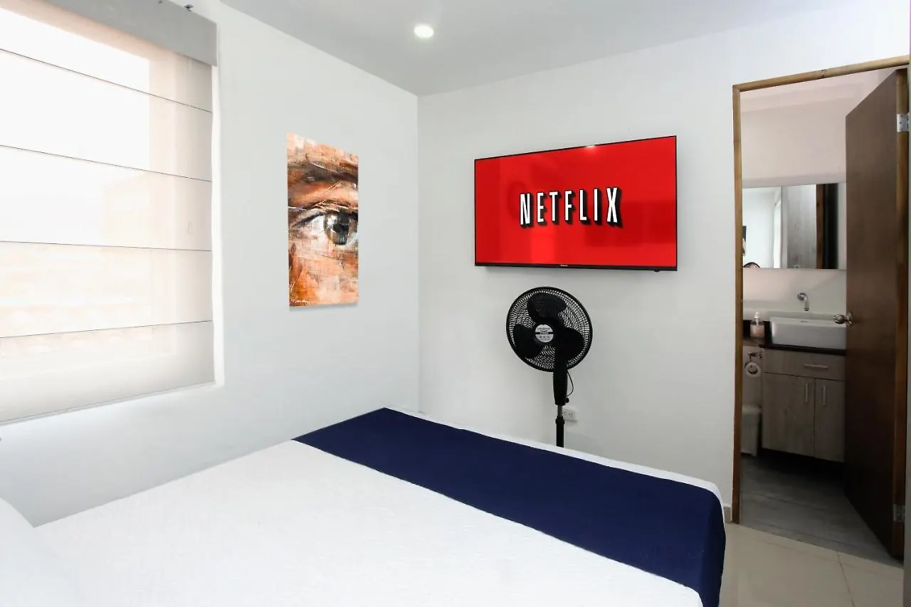 New Studio Apartment For Two Medellín 0*,