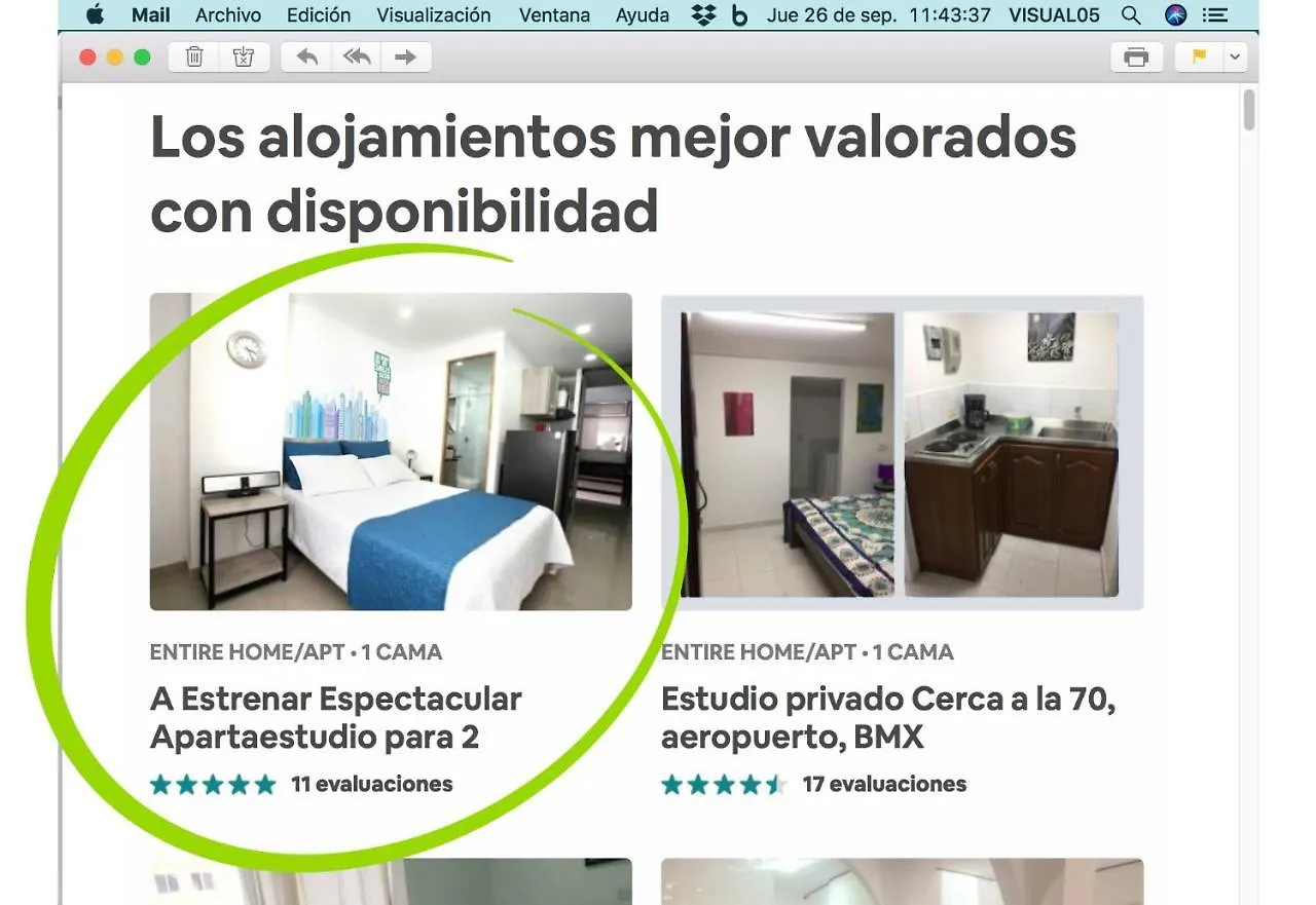 New Studio Apartment For Two Medellín